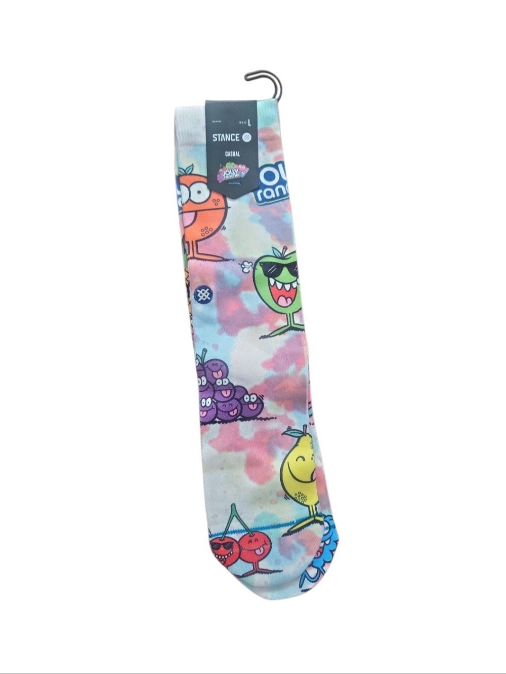 NWT Stance Jolly Rancher Casual Socks M 9-13 Skater Fun Socks